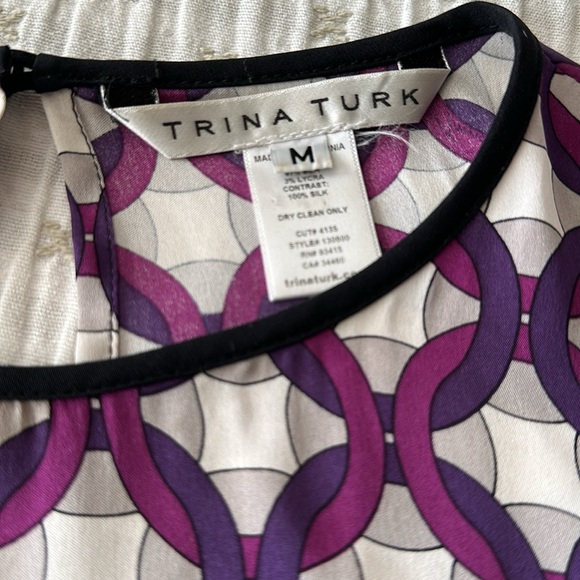 Trina Turk Silk top - Picture 2 of 7